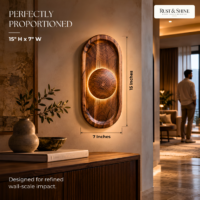 Rust & Shine Halo Arch Wall Light - Image 5