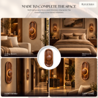 Rust & Shine Halo Arch Wall Light - Image 4