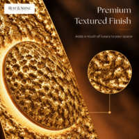 Rust & Shine Gold Wall Light - Image 5