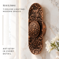 Rust & Shine Bronze Wall Light - Image 6