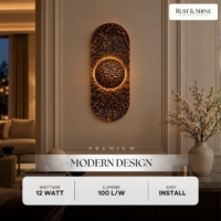 Rust & Shine Bronze Wall Light