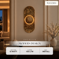 Rust & Shine Antique Gold Wall Light