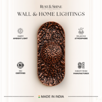 Rust & Shine Bronze Wall Light - Image 2