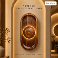 Rust & Shine Halo Arch Wall Light - Image 7